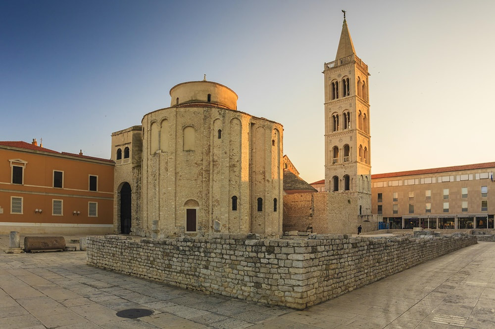 Church of Saint Donat in Zadar. Photo by Zoran Jelaca.