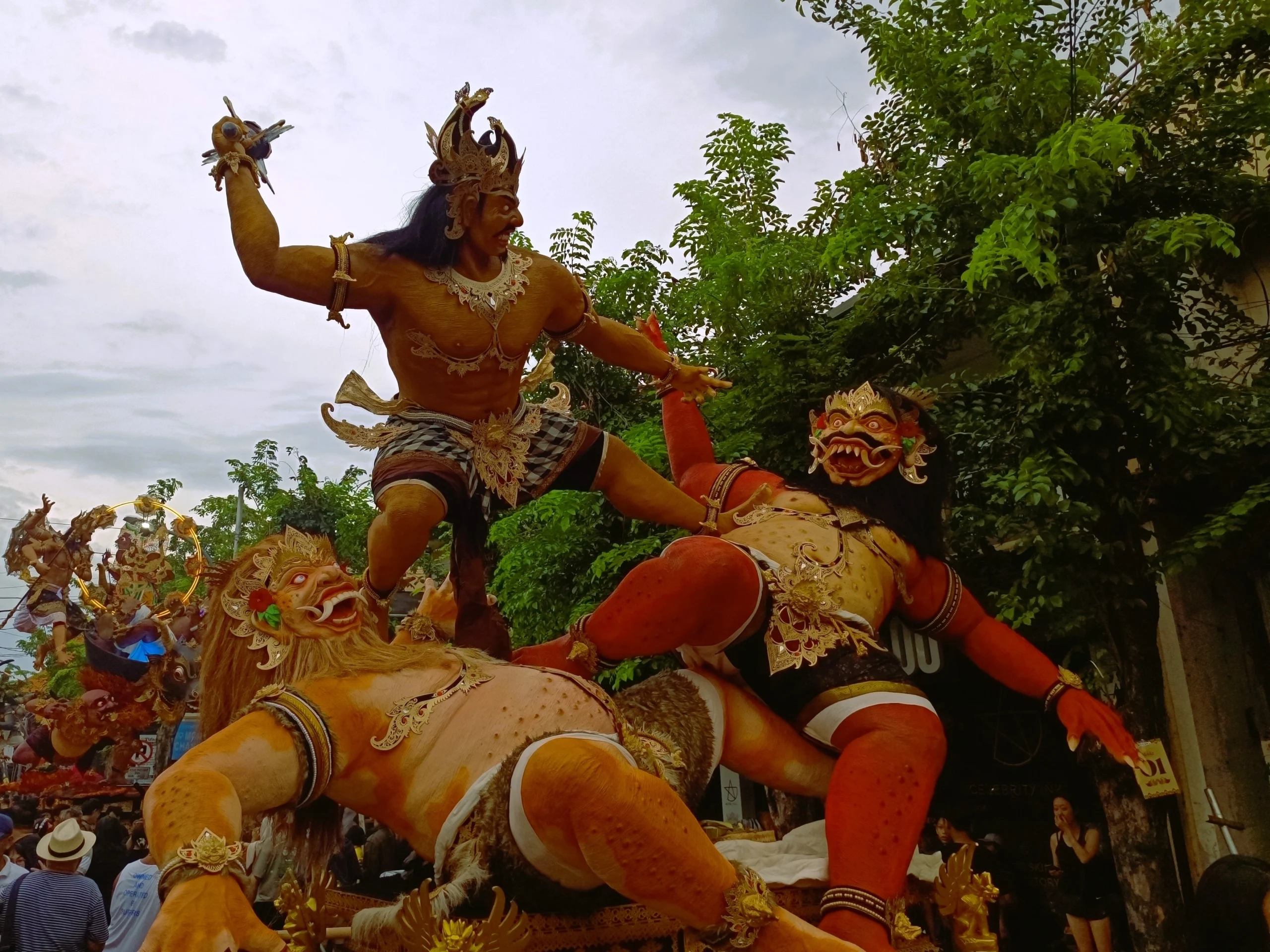 Ogoh-Ogoh parade in Bali.