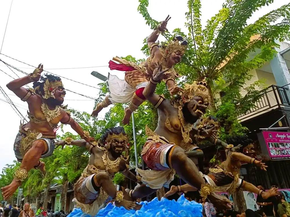 Ogoh-Ogoh parade in Bali.