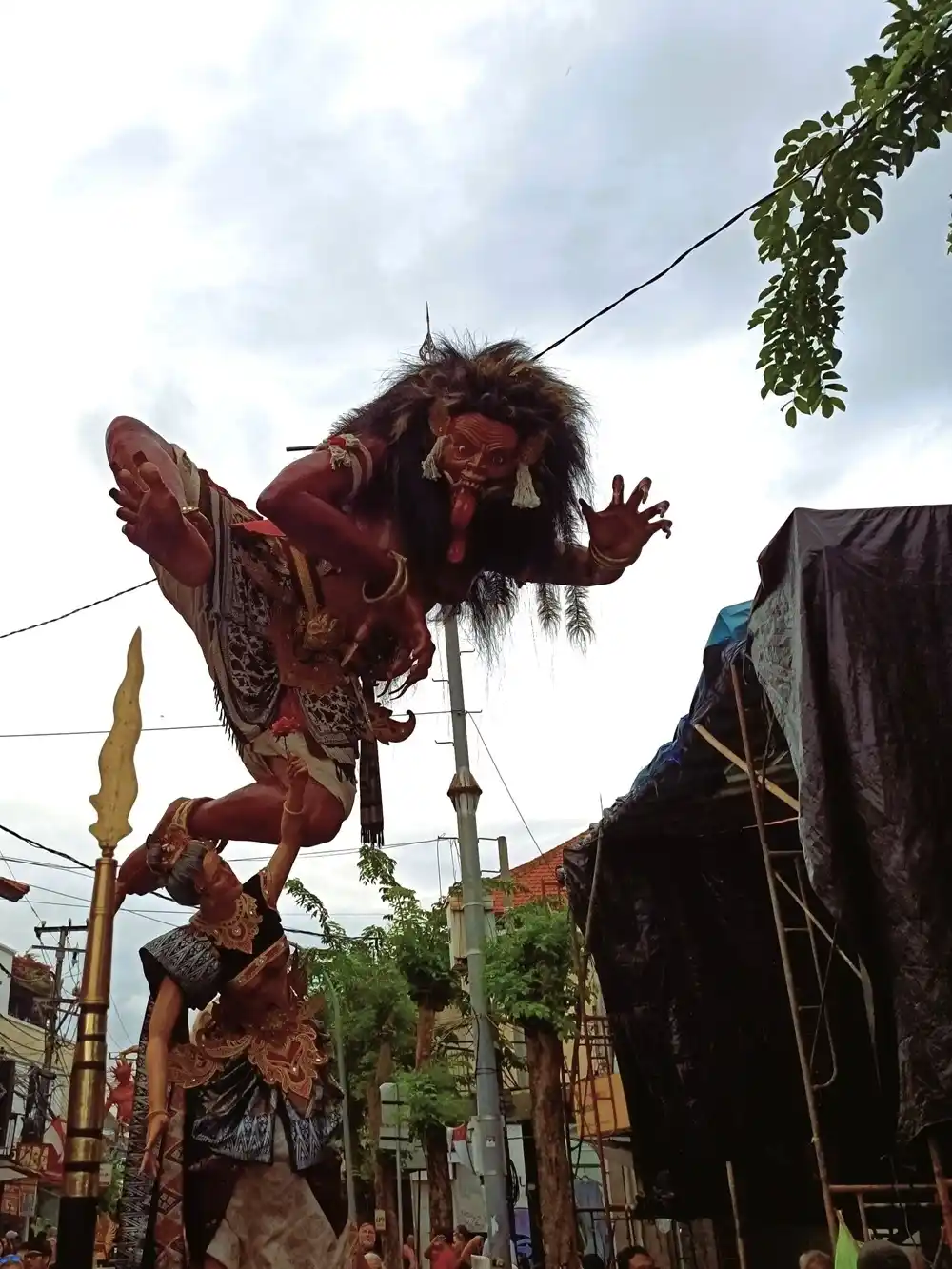 Ogoh-Ogoh parade in Bali.